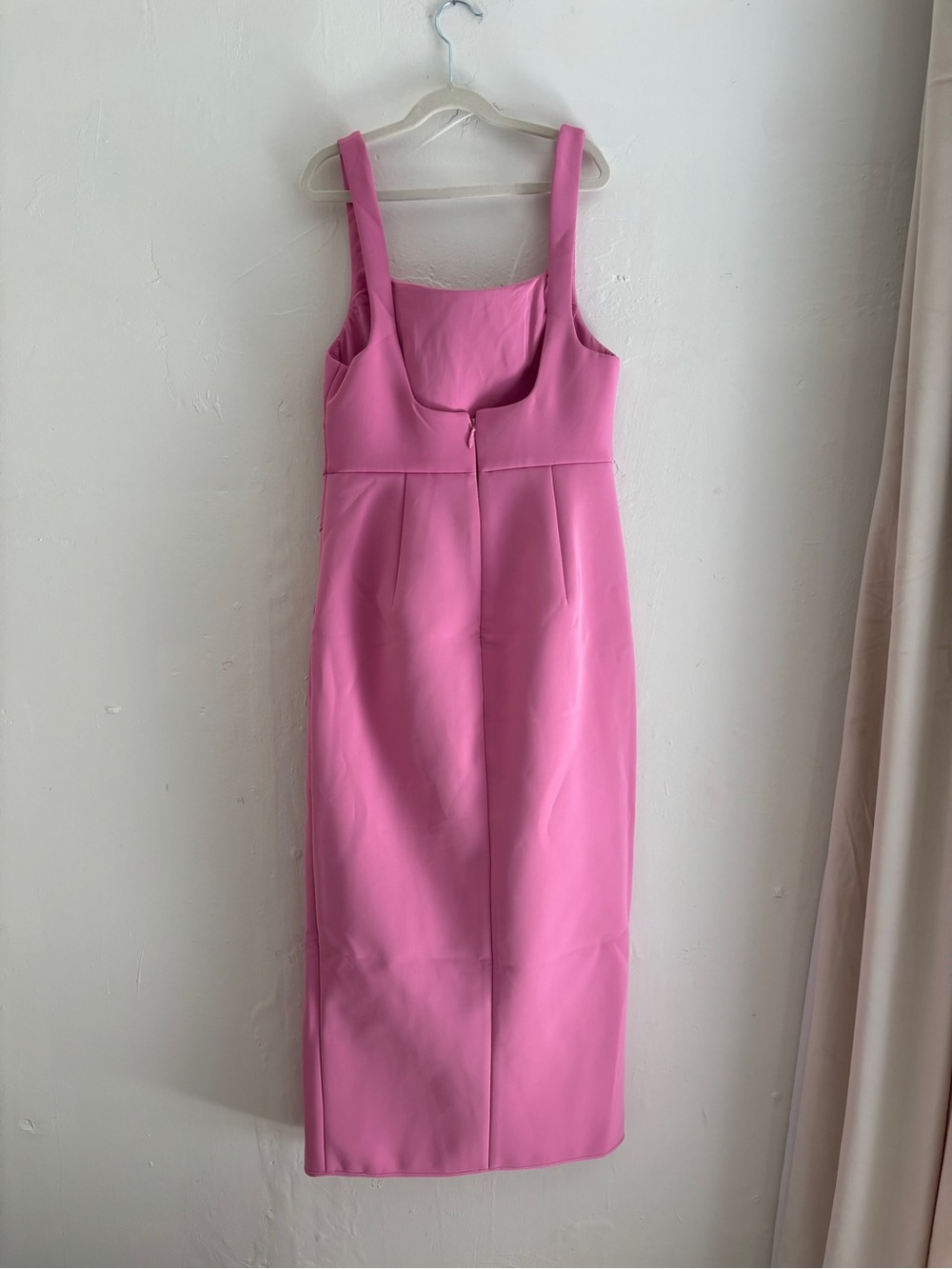 Acler Pink Sculpted Bow Midi Dress - Picture 3 of 3
